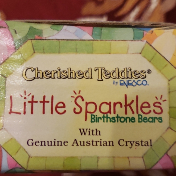 NWOT Cherished Teddies Little Sparkles figurine - Picture 3 of 5